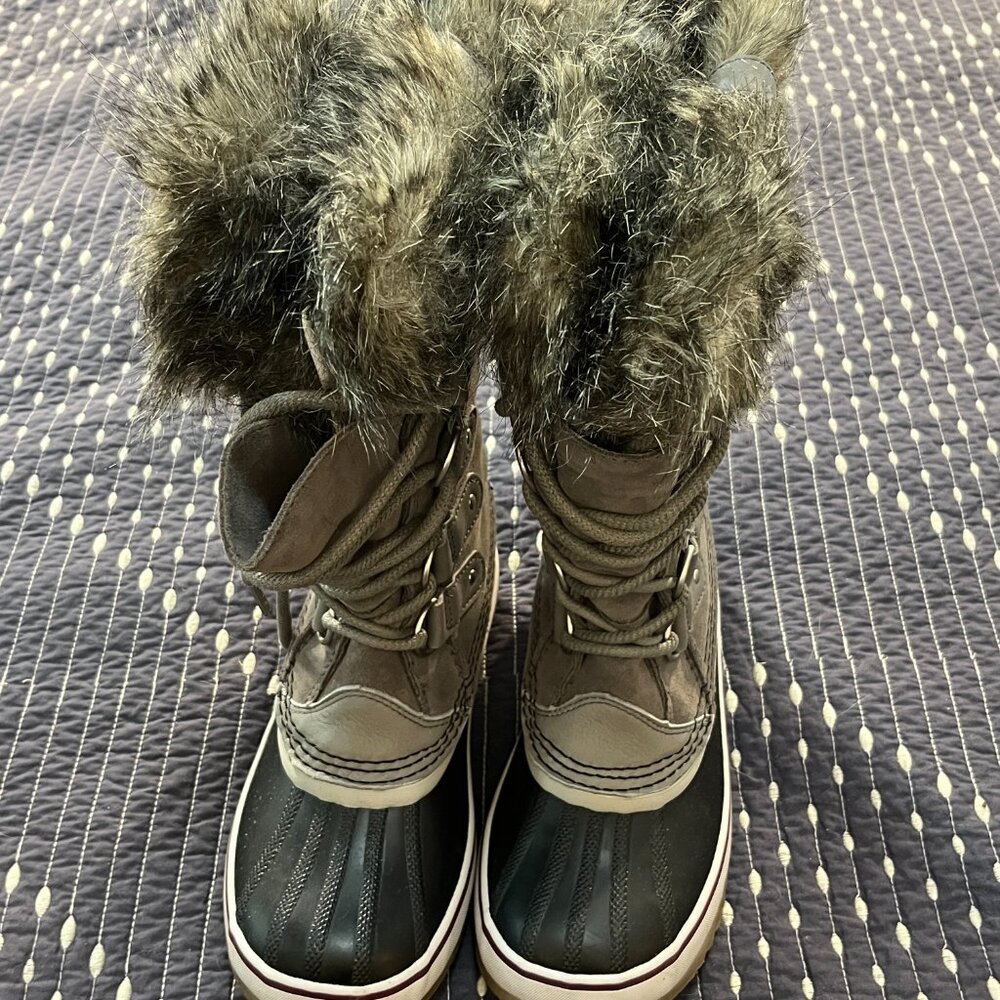 Women's Sorel Joan of Arctic Waterproof Boots with Faux Fur Accents